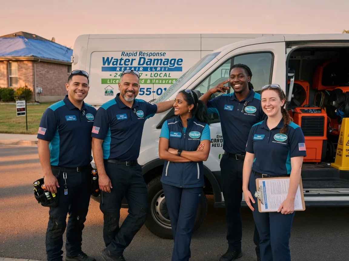 Water Damage Restoration company in Hunt, TX