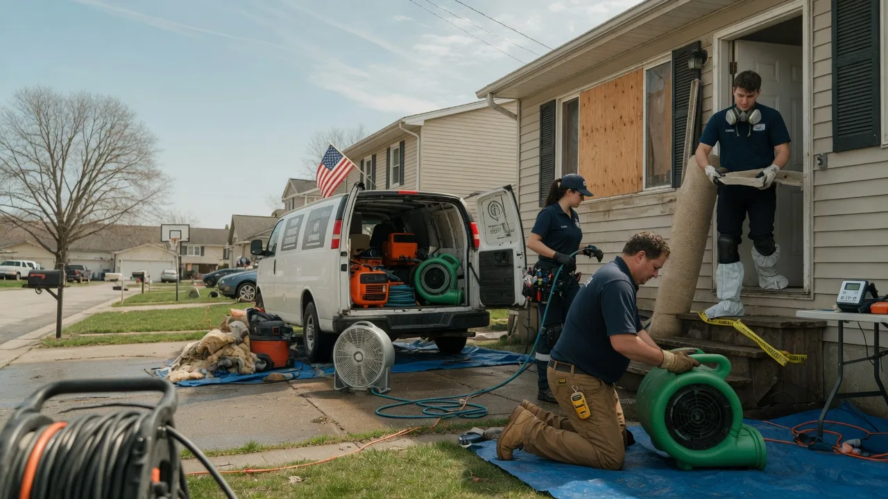 Water Damage Restoration in Hunt, TX near me